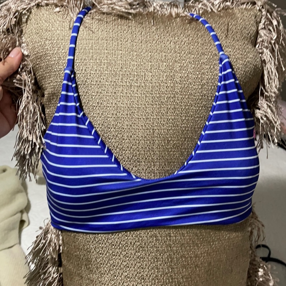 Shine multi-strap bikini top size M